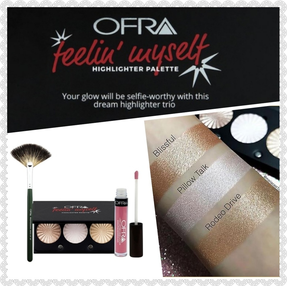 NEW♥️OFRA Cosmetics Feelin My Glow 3-piece Set - Picture 2 of 8
